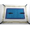 Filet de protection pour piscine 12 x 6 m